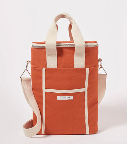 Terracotta Canvas Cooler Bag