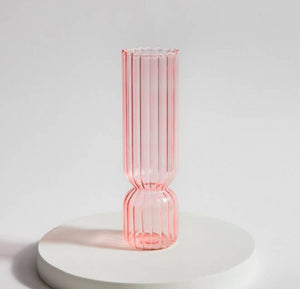 Pink Nordic Glass Vase