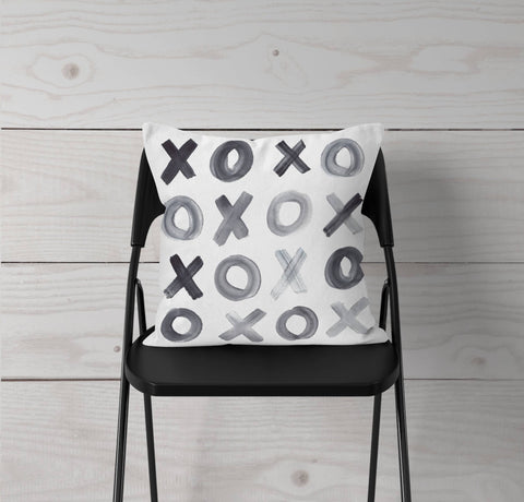 Watercolor XOXO Pillow