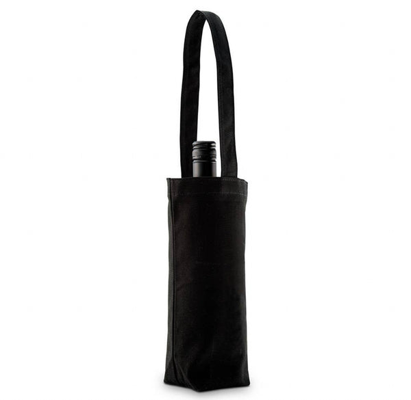 Black Canvas Wine Tote