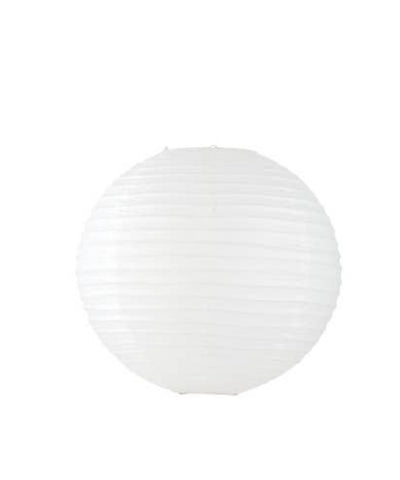 Round Paper Lanterns - Small- White