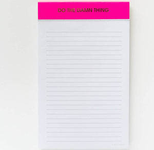 Do The Thing Notepad