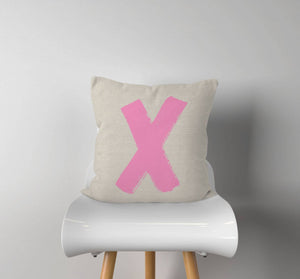 Pink X Pillow