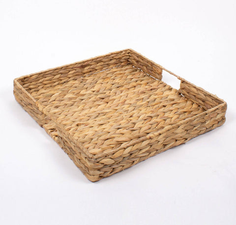Natural Woven Square Tray